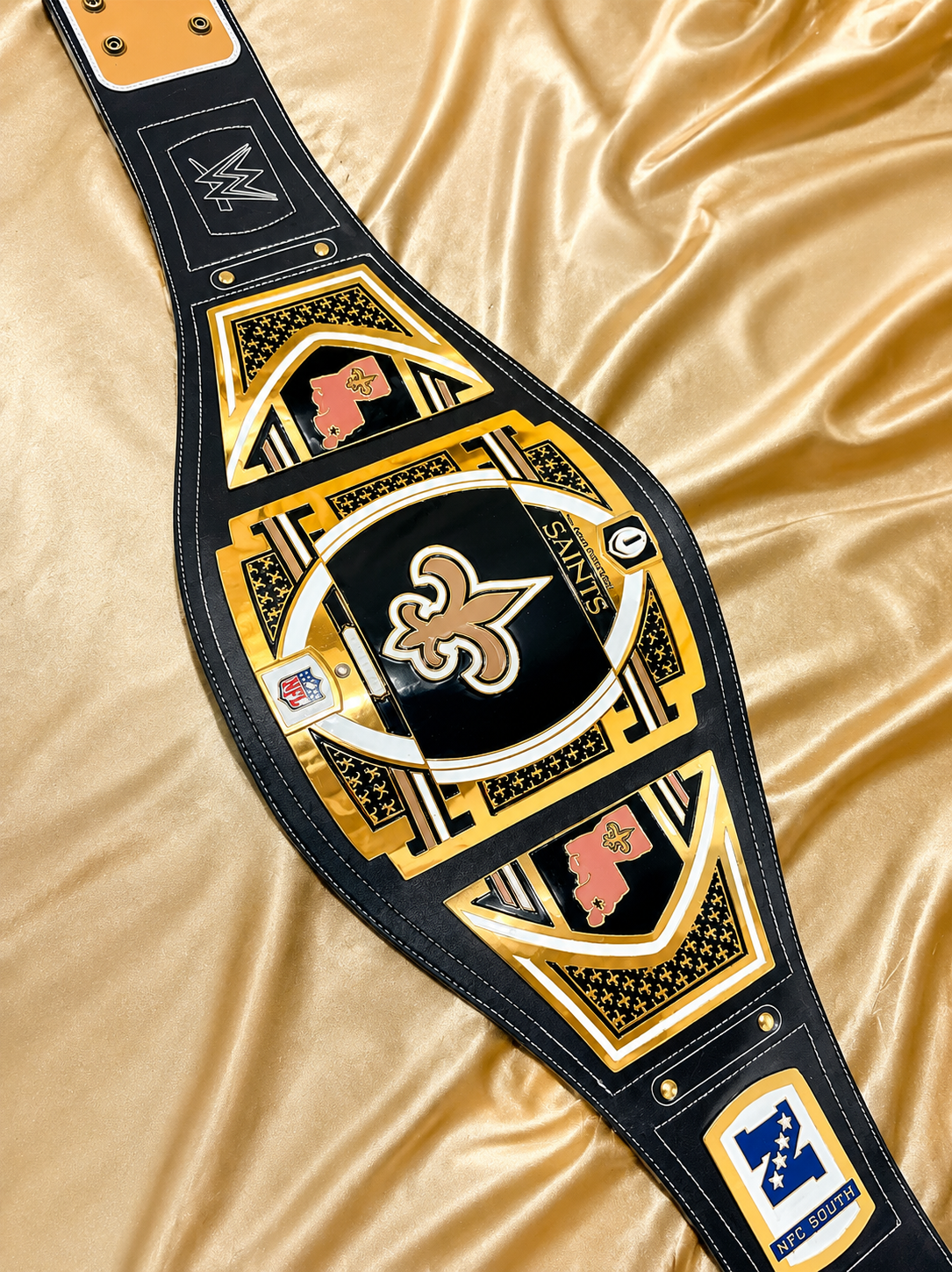 New Orleans Saints Legacy Replica Wrestling Title Belt