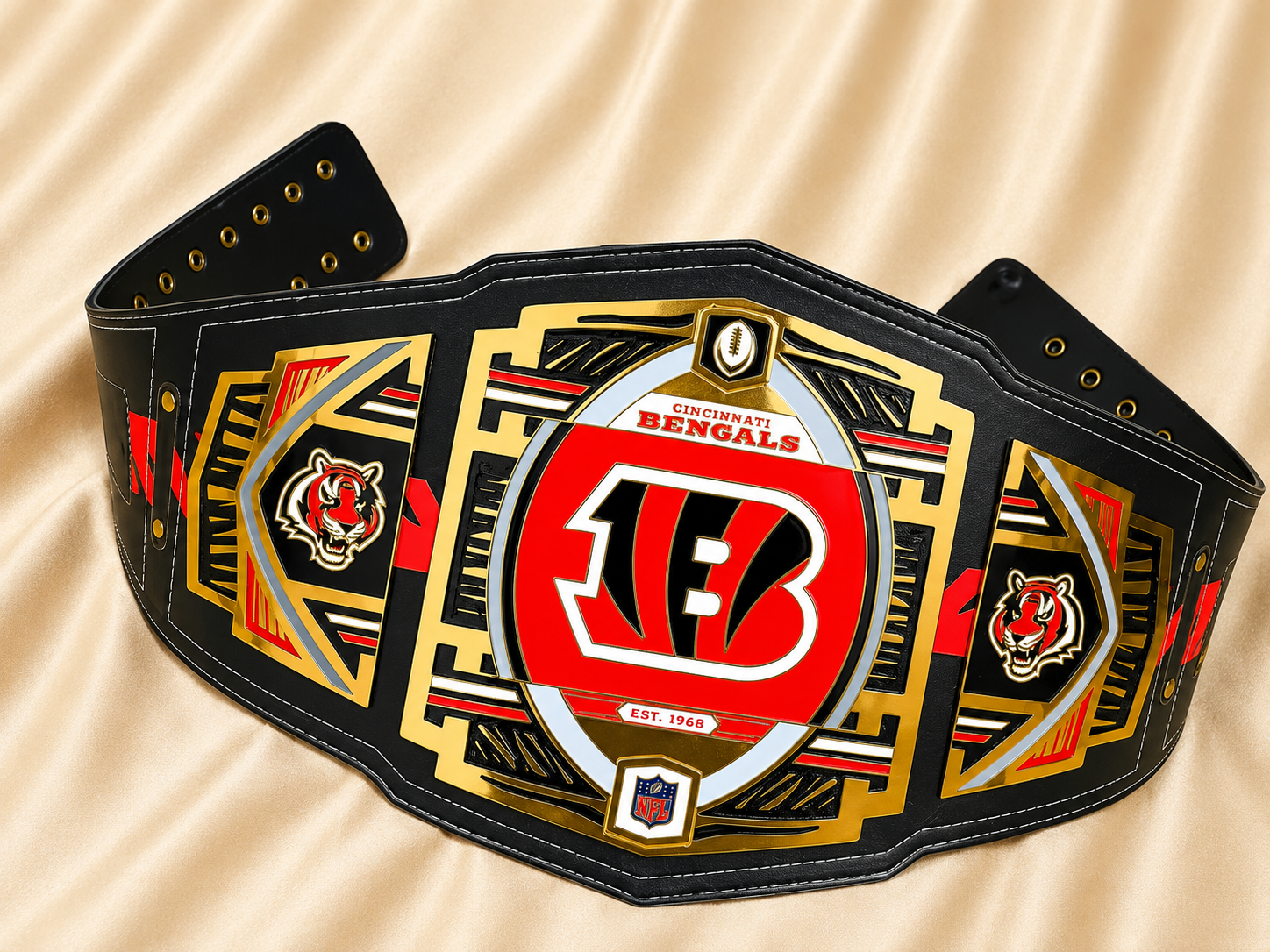 Cincinnati Bengals Legacy Replica Wrestling Title Belt
