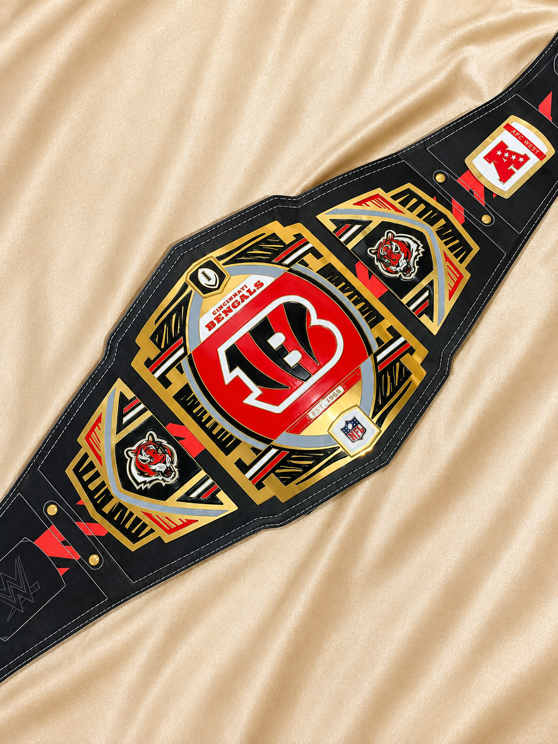 Cincinnati Bengals Legacy Replica Wrestling Title Belt