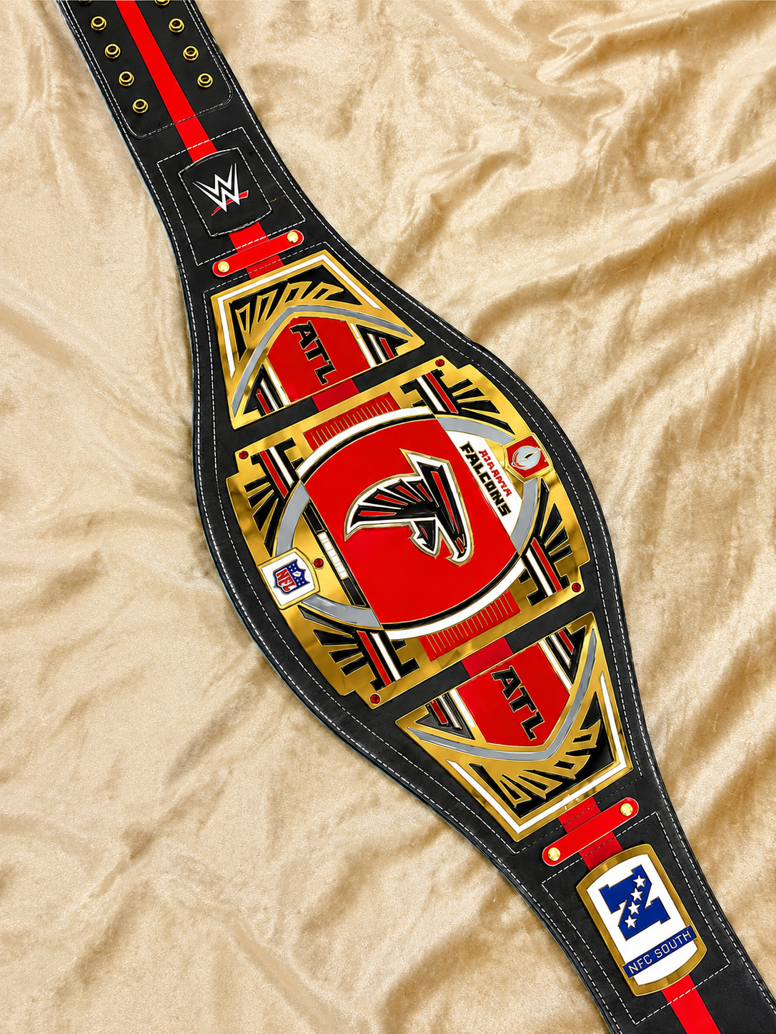 Atlanta Falcons Legacy Replica Wrestling Title Belt