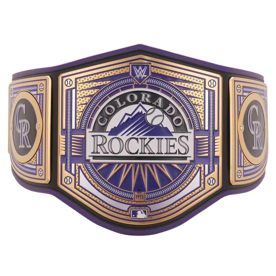 Colorado Rockies Legacy Title Belt  Championship Replica