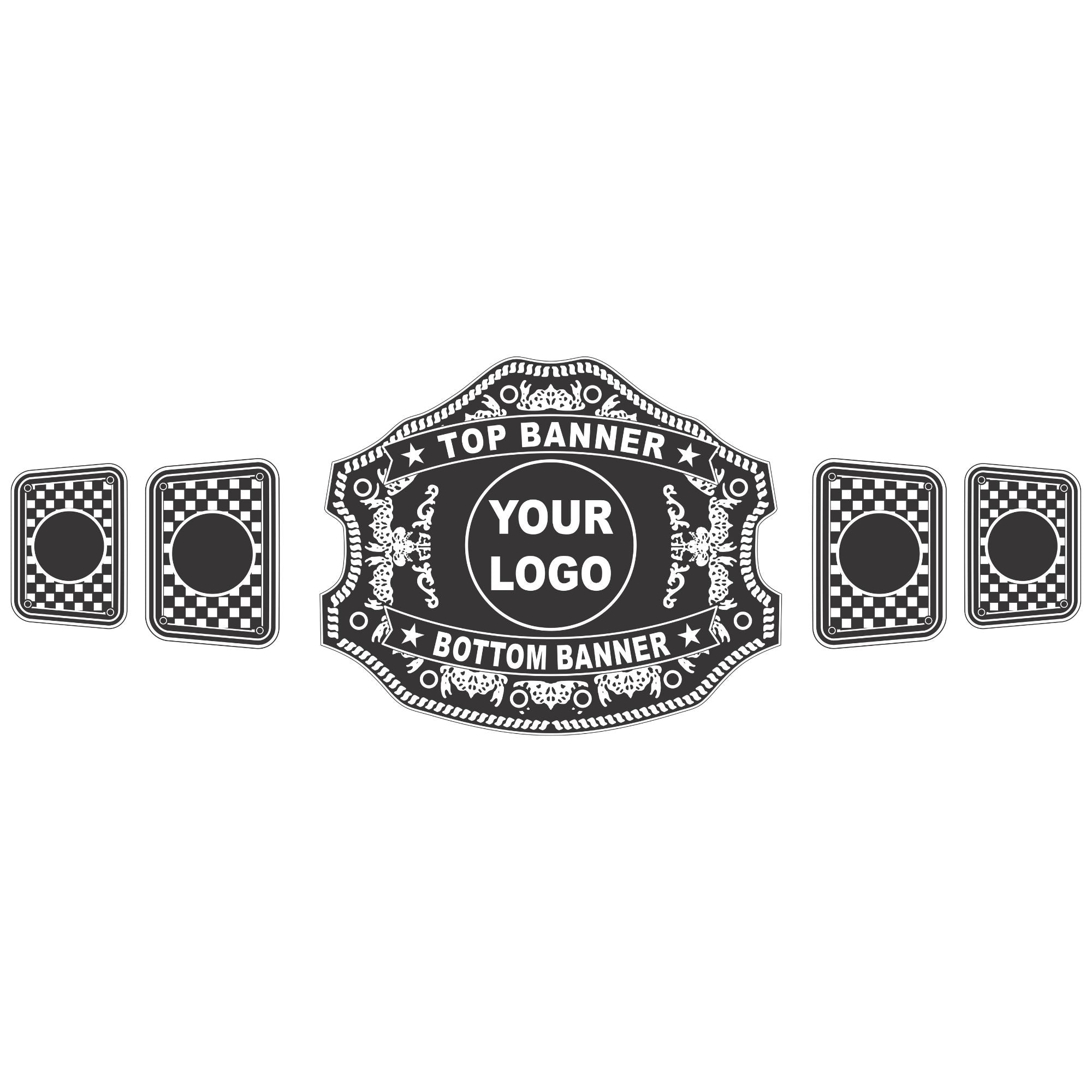 Custom Championship Wrestling Belt For All Sports