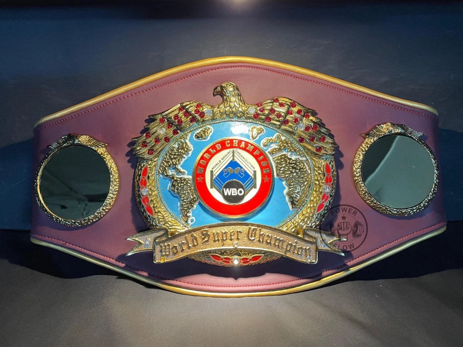 Customized Boxing Championship Belt – Personalized World Boxing Championship Replica with Premium Brass Plates