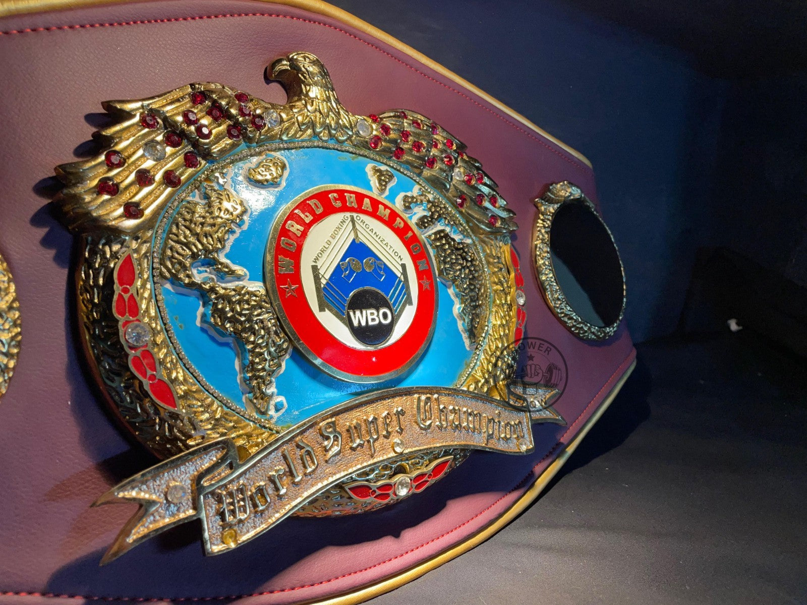 Customized Boxing Championship Belt – Personalized World Boxing Championship Replica with Premium Brass Plates