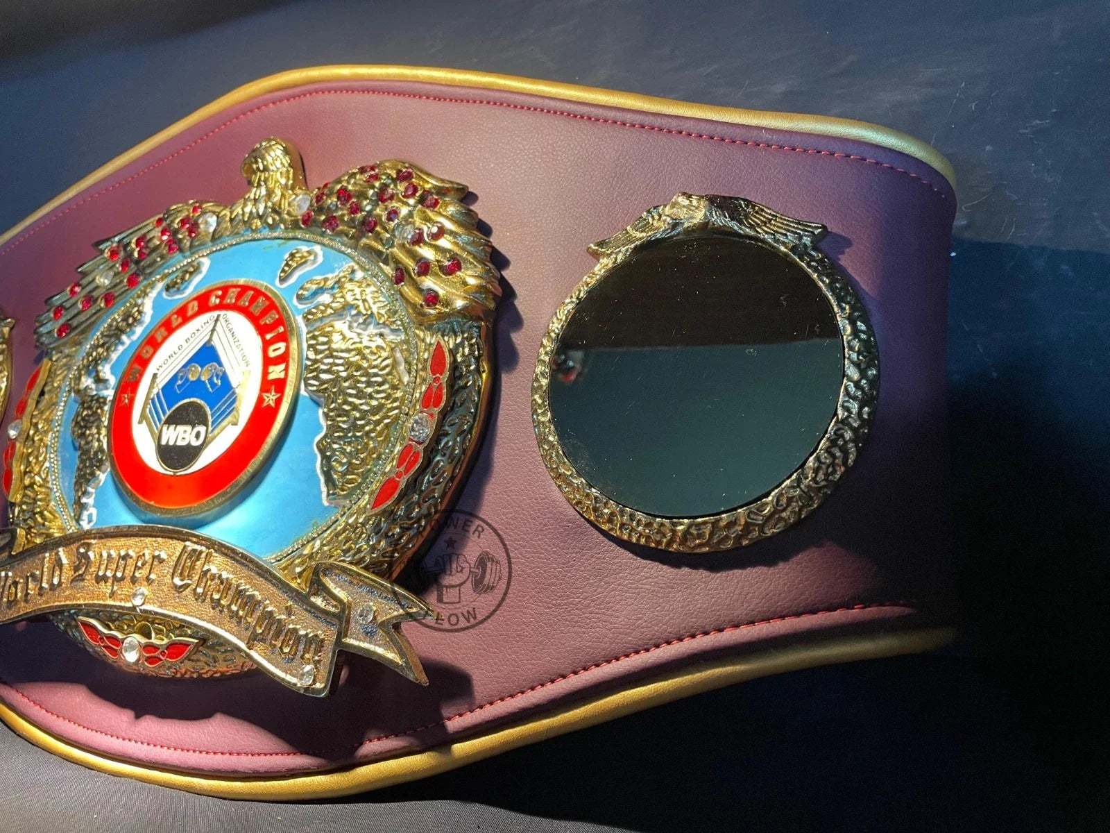 Customized Boxing Championship Belt – Personalized World Boxing Championship Replica with Premium Brass Plates