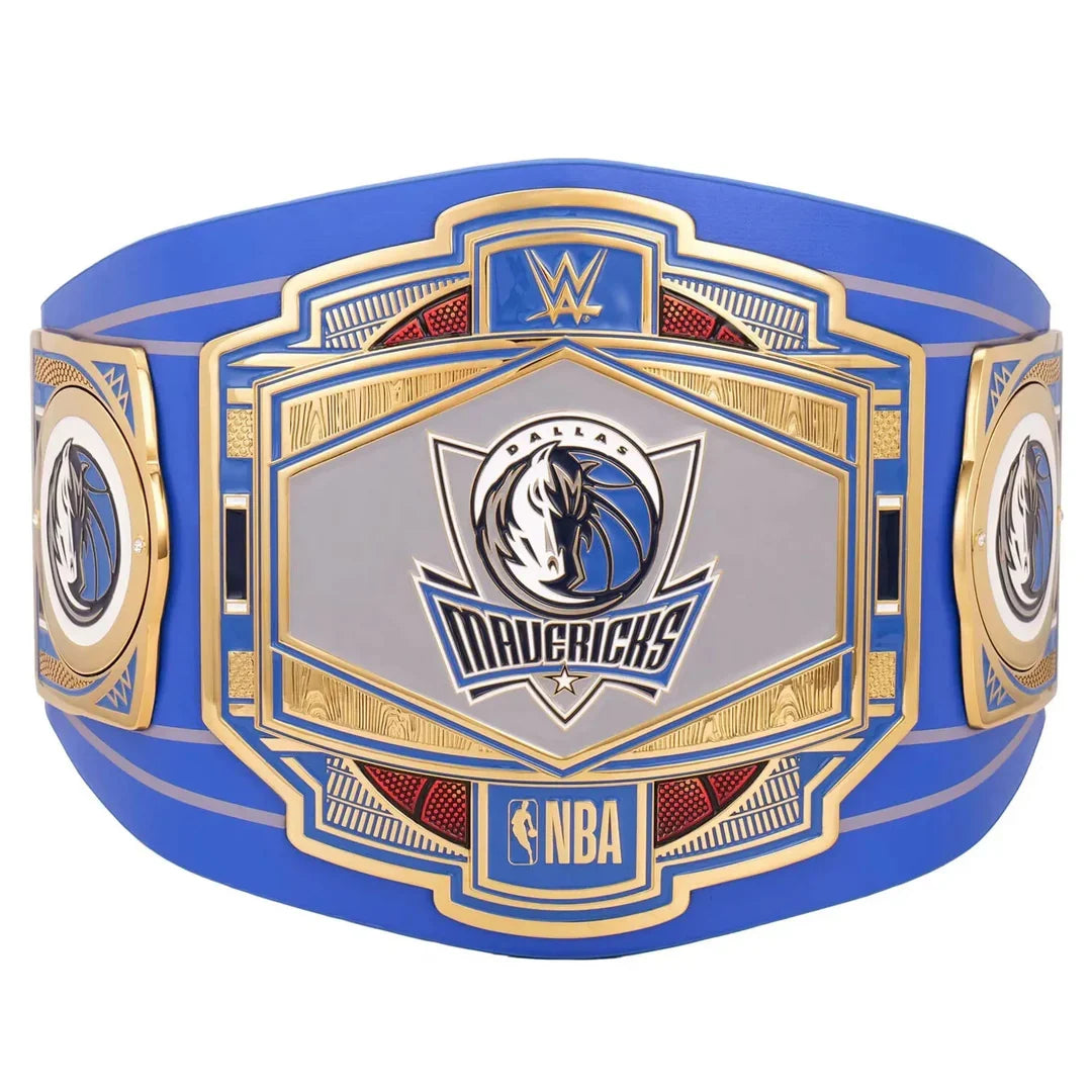 Dallas Mavericks Championship Legacy Wrestling Title Belt
