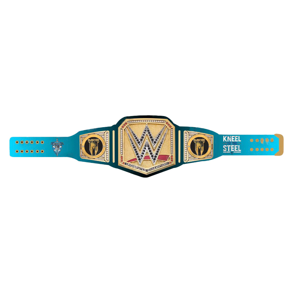 Drew McIntyre Kneel To The Steel Signature Series Belt