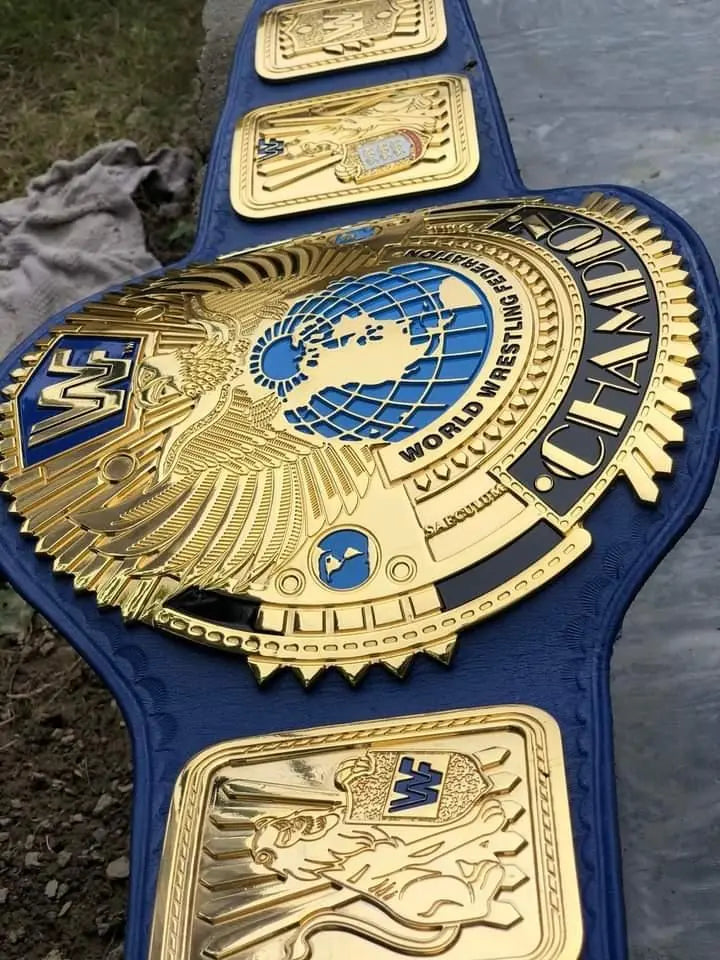 24K GOLD WWF Big Eagle Attitude Era 