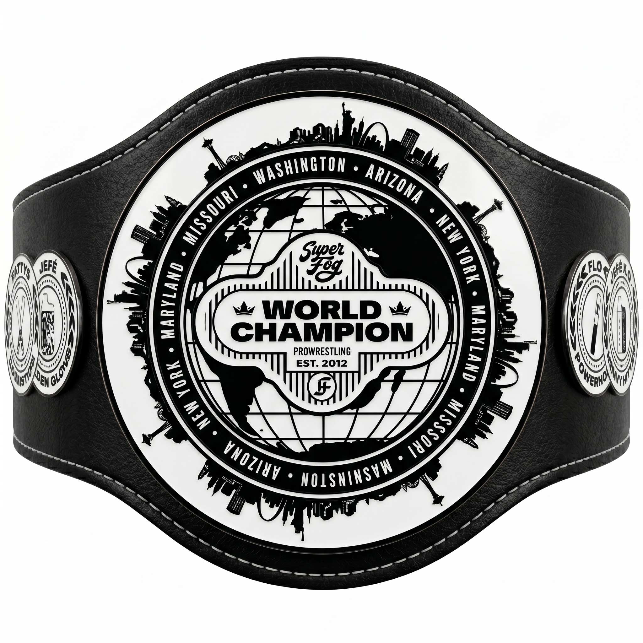 Custom World Championship Title Belt