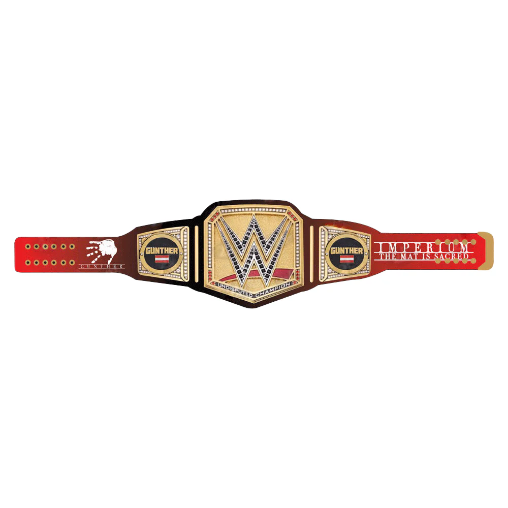 Gunther The Ring General Signature Series Championship Belt