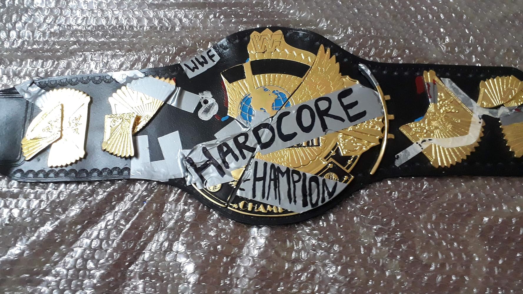 Handmade WWF Hardcore Heavyweight Championship Replica Belt