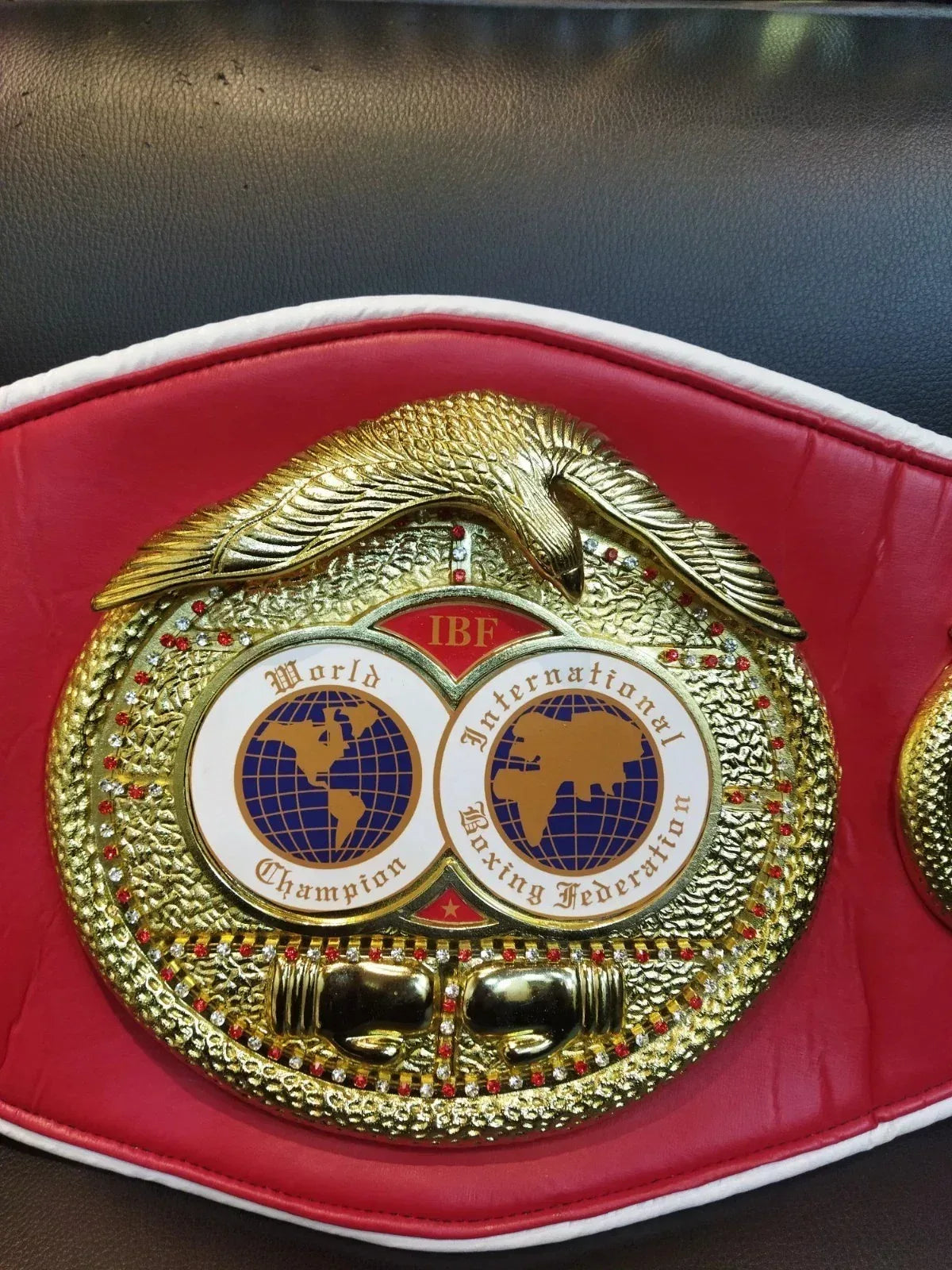 IBF World Boxing Champion Belt Adult Full Size 3D Replica