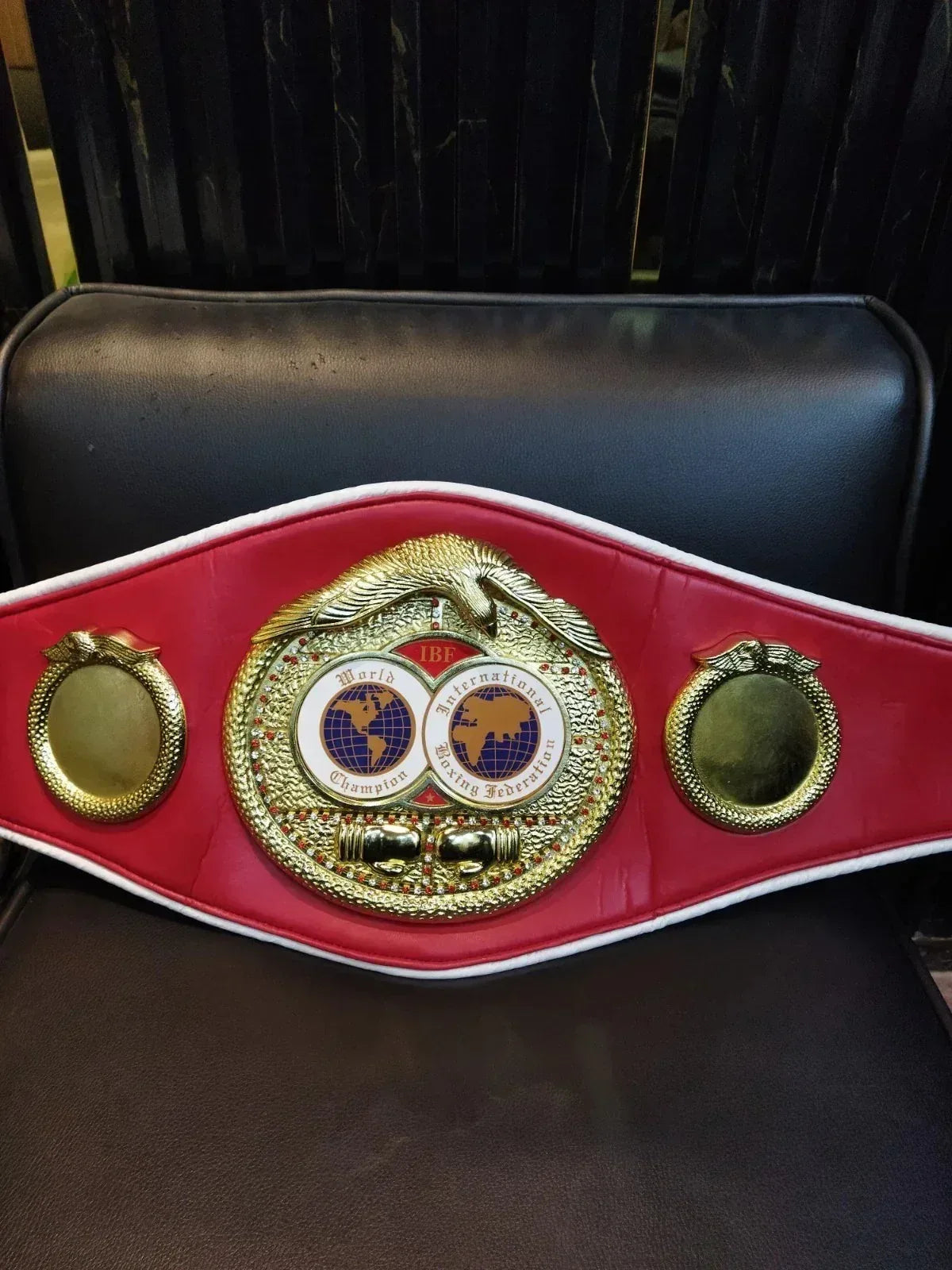 IBF World Boxing Champion Belt Adult Full Size 3D Replica