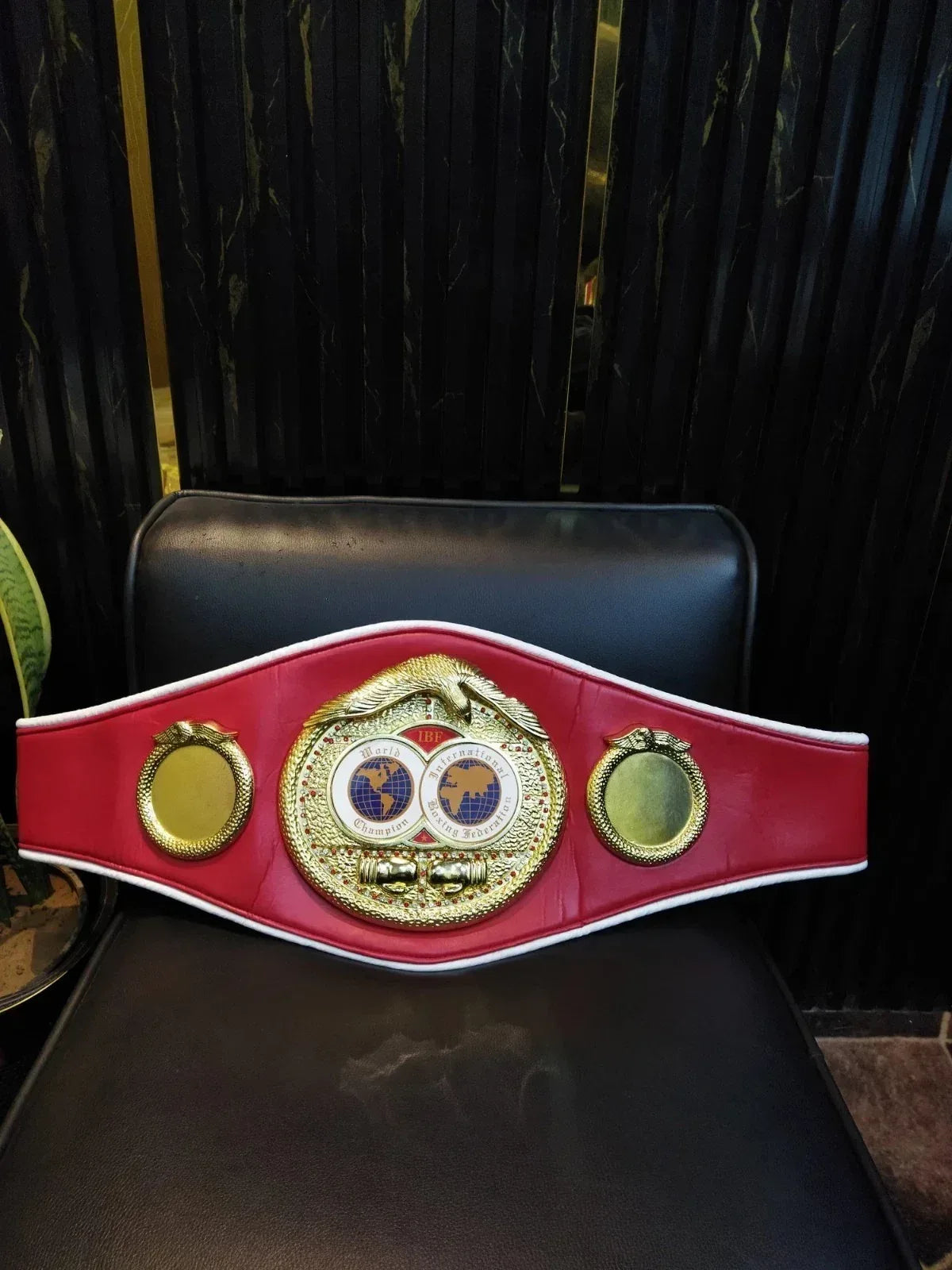 IBF World Boxing Champion Belt Adult Full Size 3D Replica