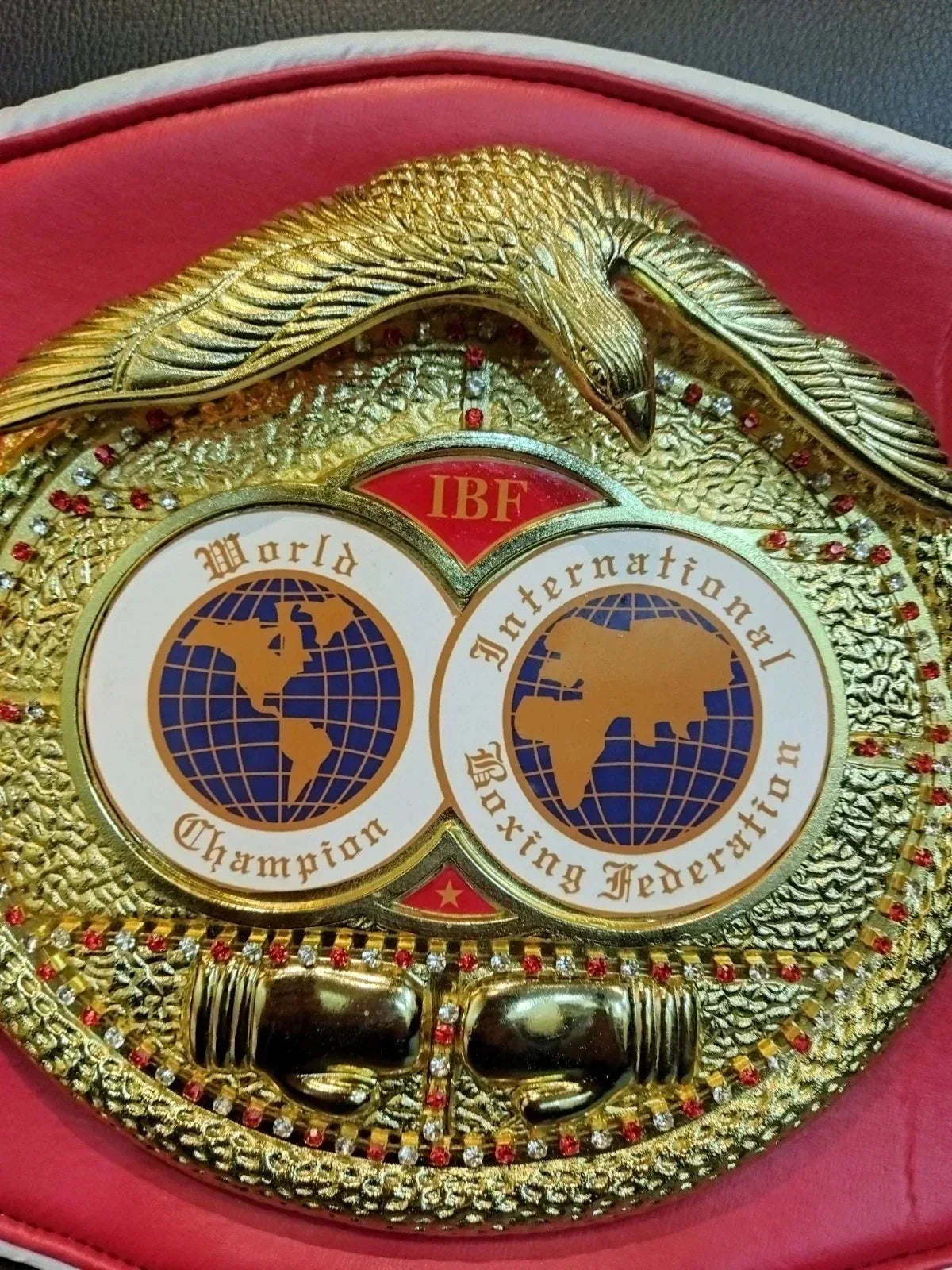 IBF World Boxing Champion Belt Adult Full Size 3D Replica