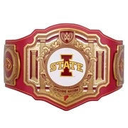 Iowa State Cyclones College Legacy Title Belt