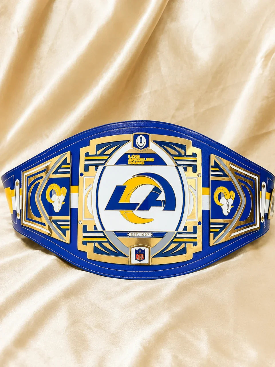 Los Angeles Rams Legacy Replica Wrestling Title Belt