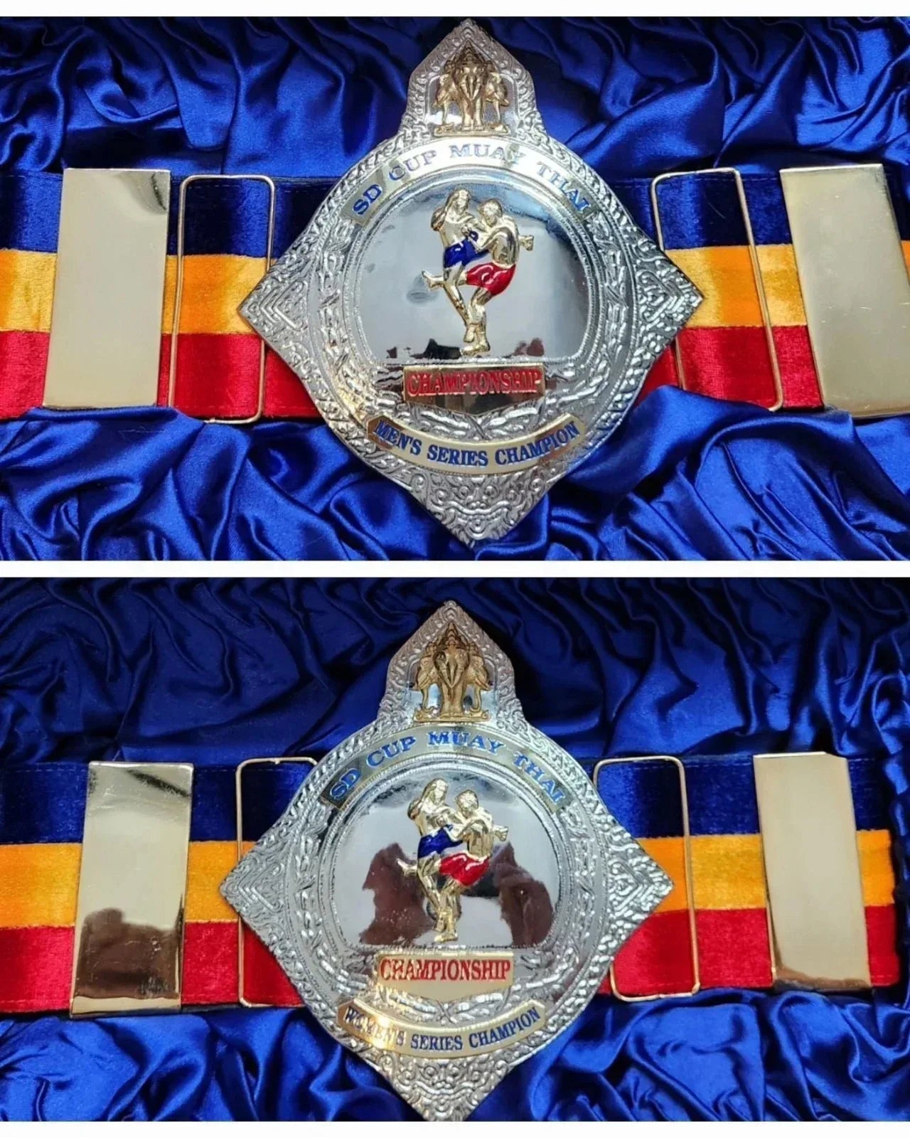 Men Series Muay Thai Champion Rajadamnern Championship Belt