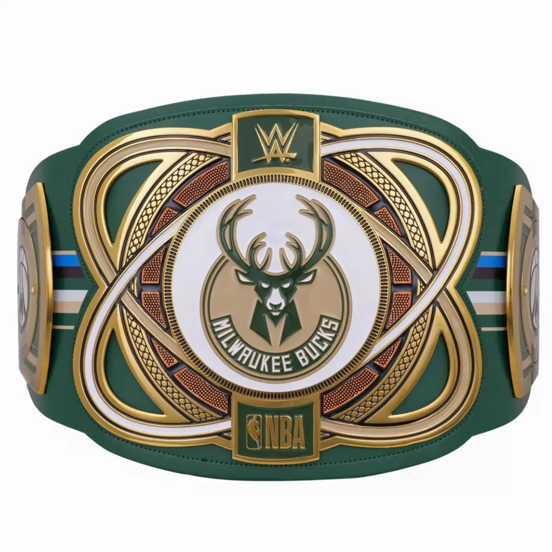 Milwaukee Bucks WWE Legacy Wrestling Championship Belt