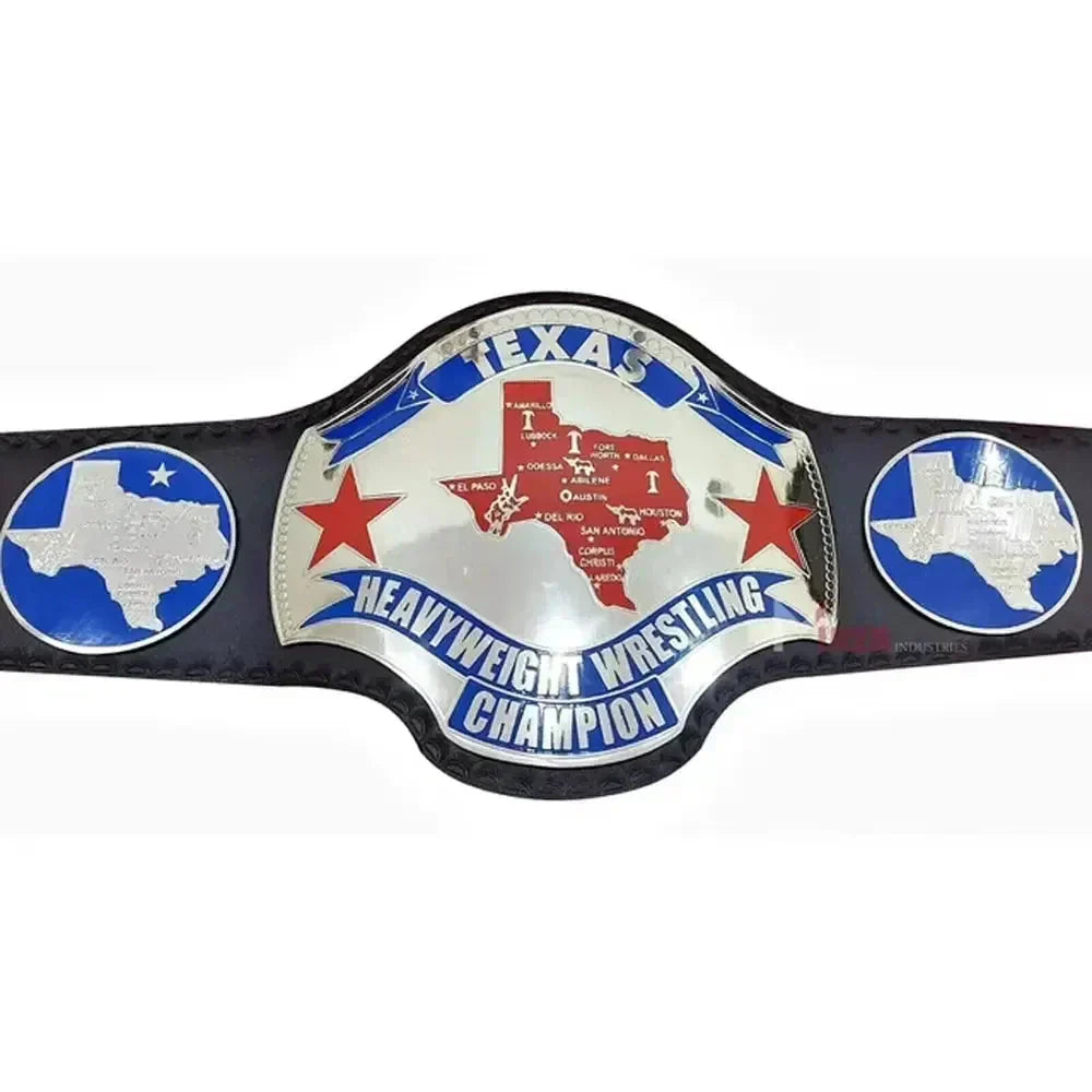 NWA Texas Heavyweight Championship replica title belt