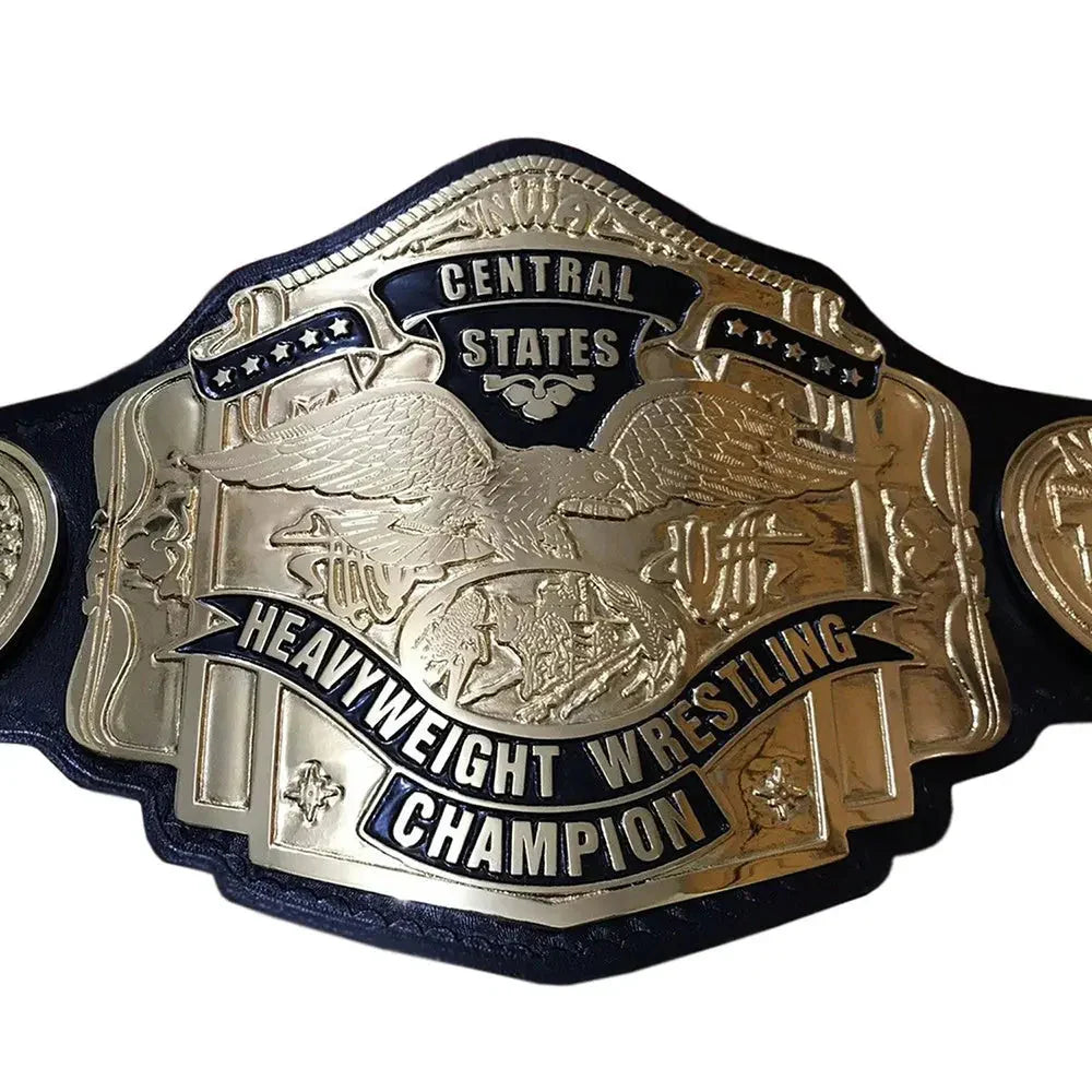 NWA Central States Heavyweight belt replica