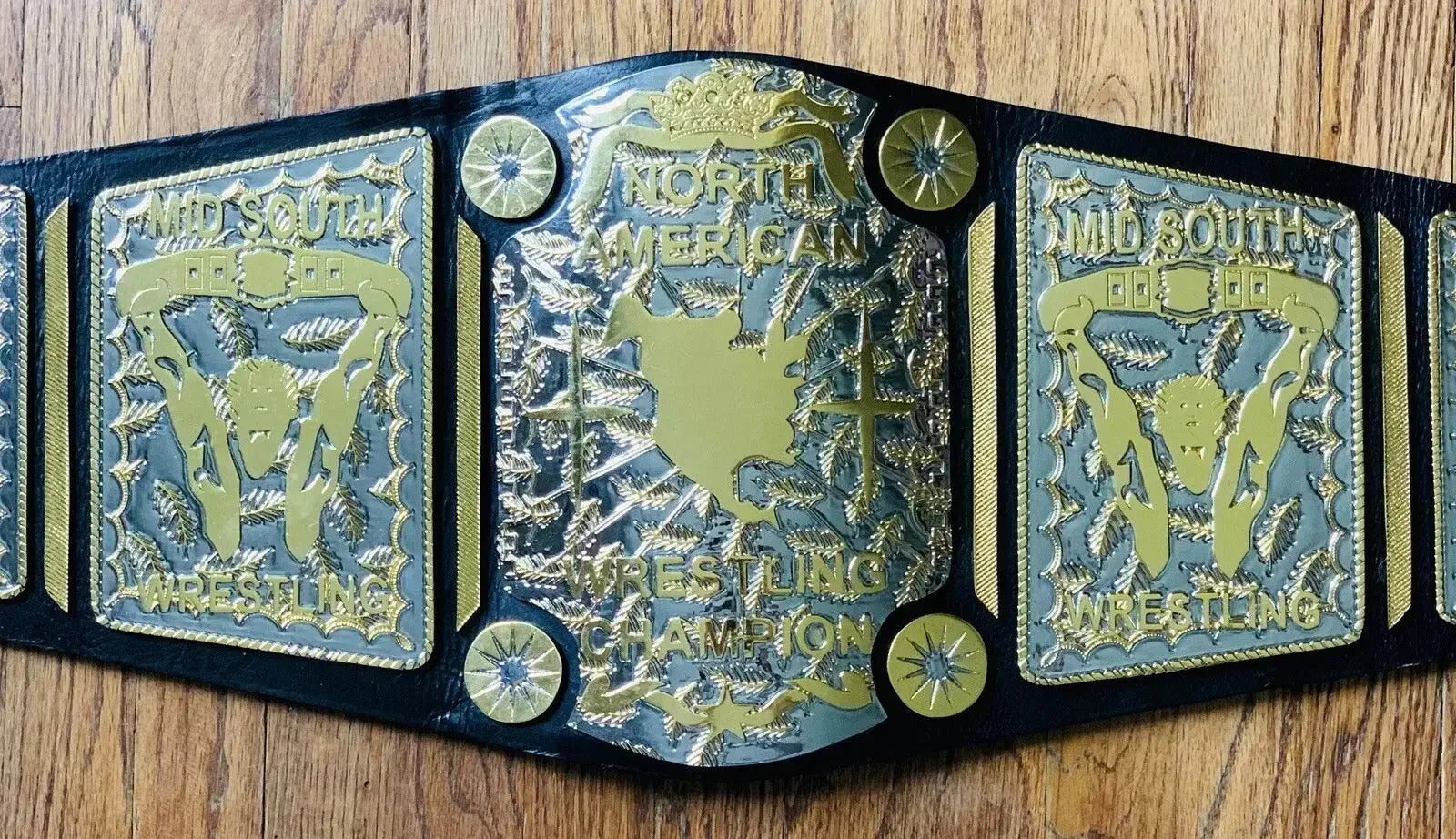 NWA MID SOUTH NORTH AMERICAN CHAMPIONSHIP REPLICA WRESTLING BELT
