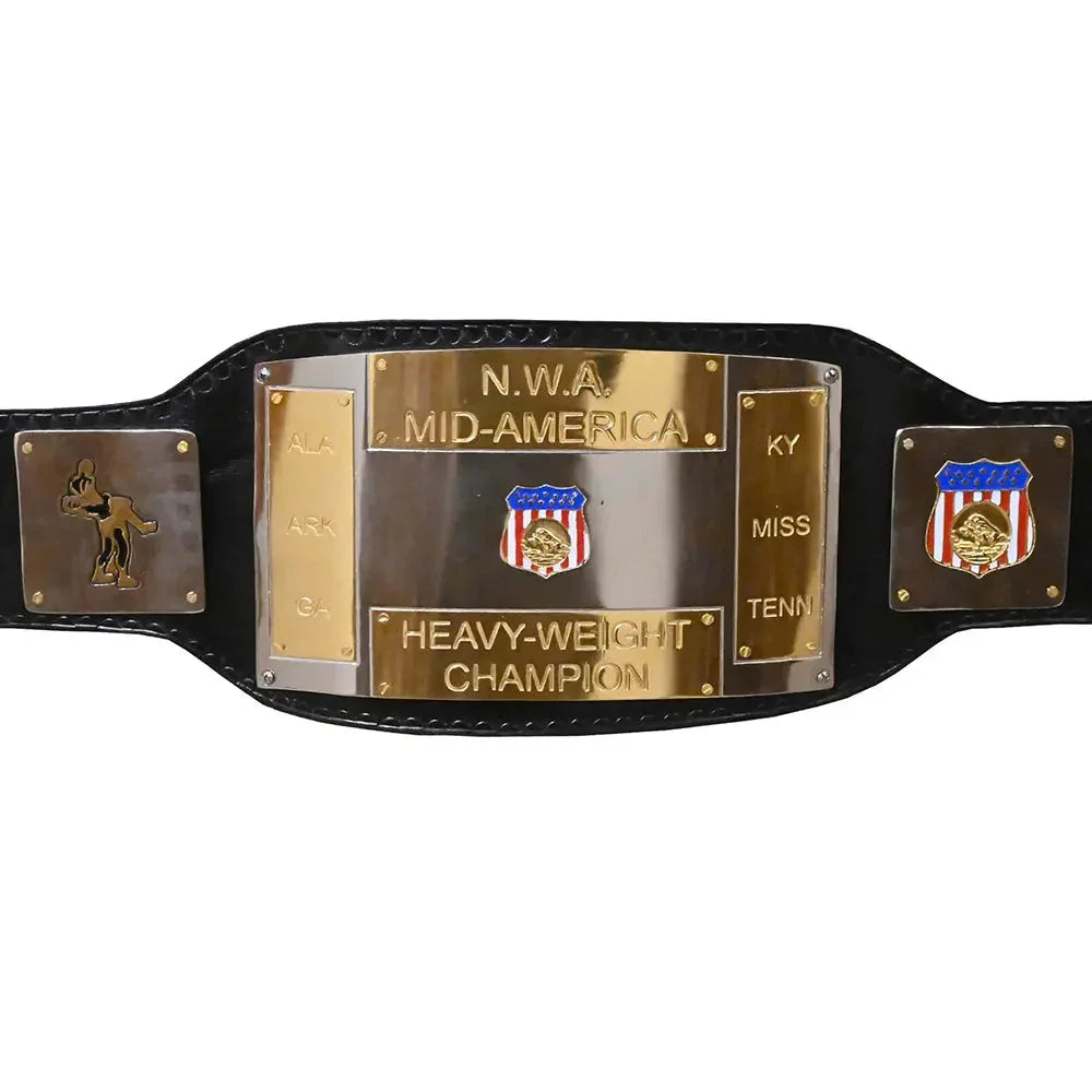 NWA Mid America Wrestling Championship Replica title Belt
