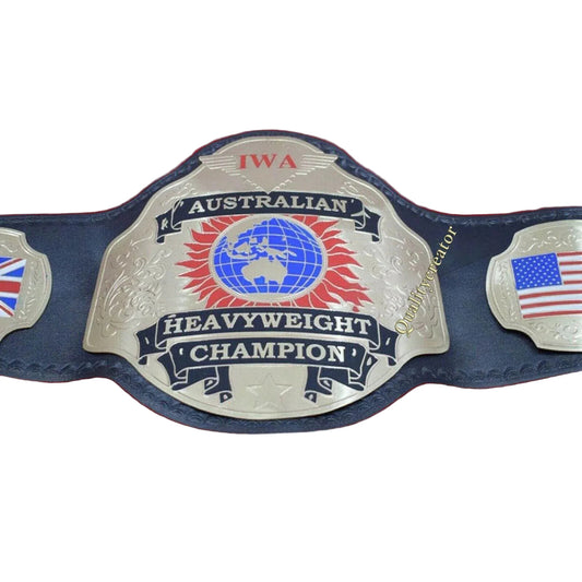 New IWA Australian Heavyweight Championship Title Belt