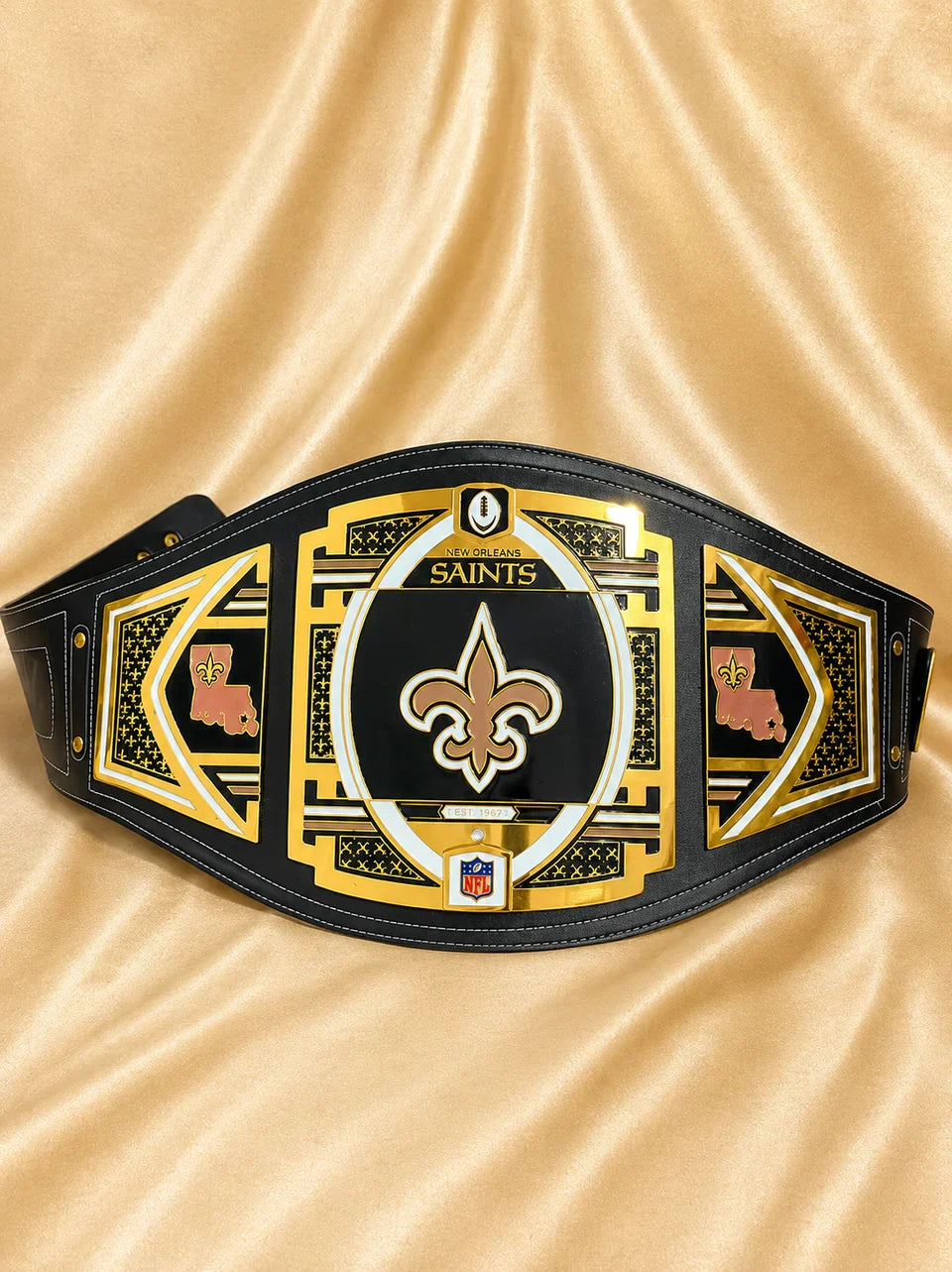 New Orleans Saints Legacy Replica Wrestling Title Belt