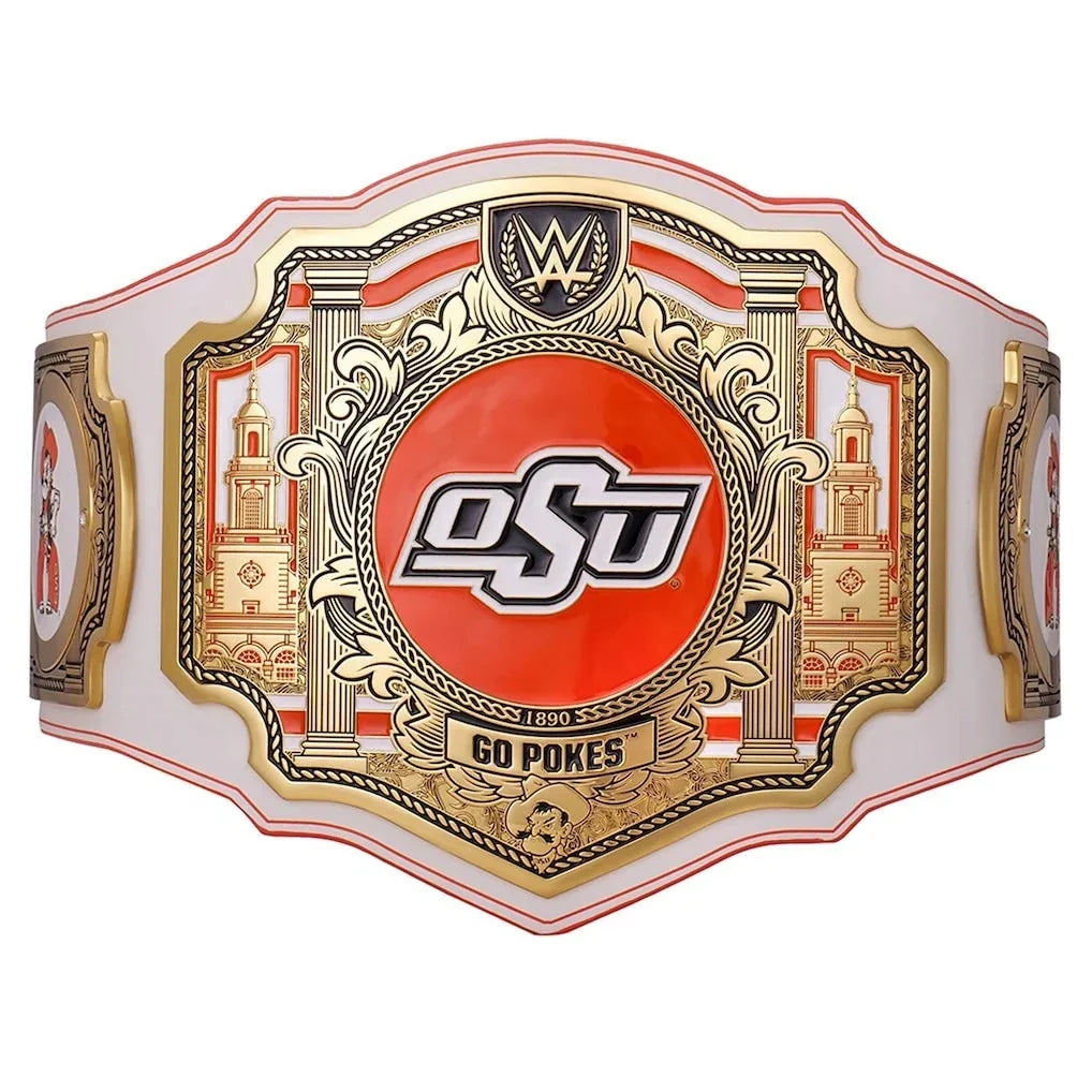 Oklahoma State Cowboys College Legacy Title Belt