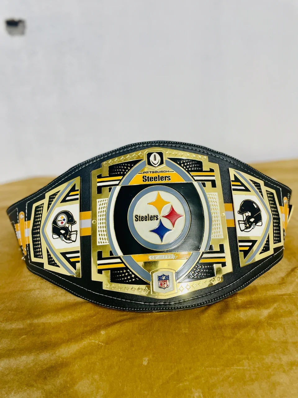 Pittsburgh Steelers Legacy Replica Wrestling Title Belt