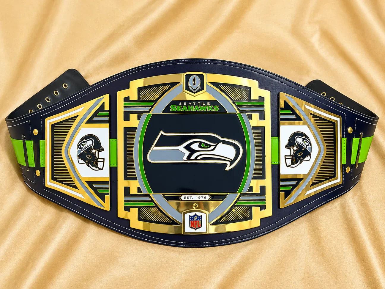 Seattle Seahawks Legacy Replica Wrestling Title Belt