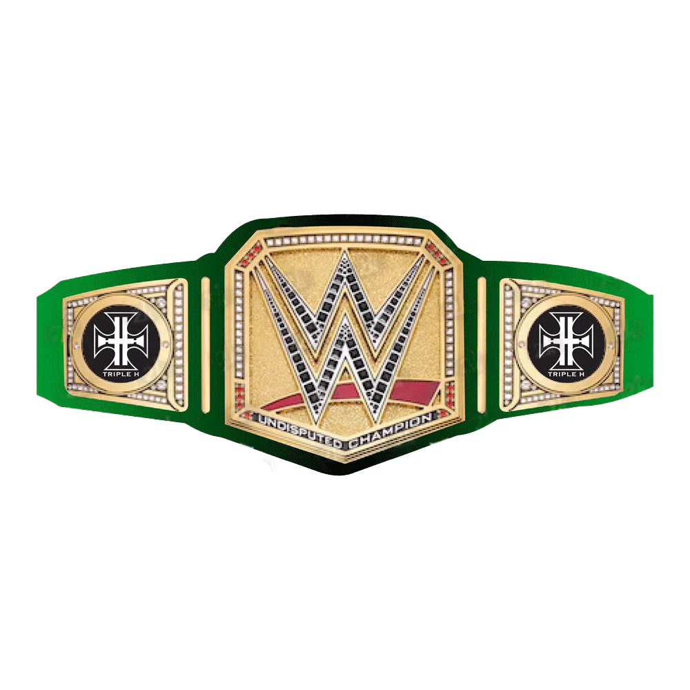 Triple H The Game Green Strap Belt – Signature Series Championship Replica