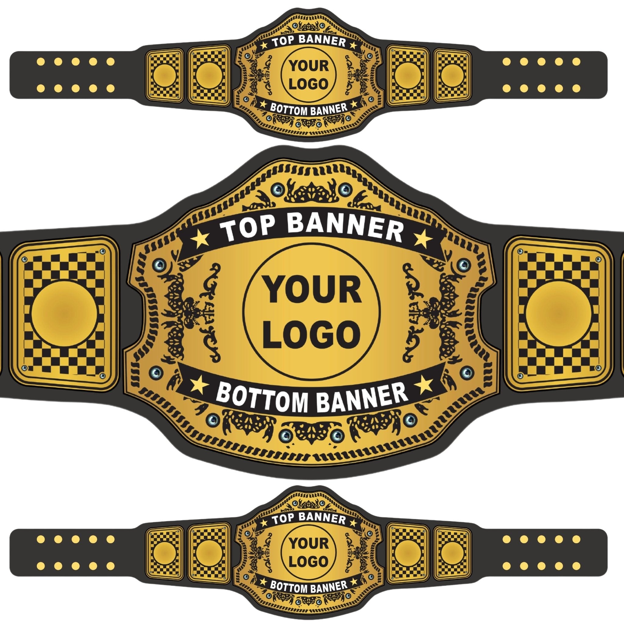 Custom Championship Wrestling Belt For All Sports