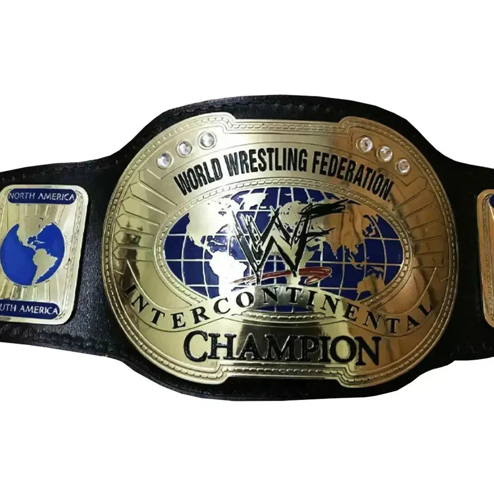 WWF Intercontinental World Wrestling Federation Championship Belt
