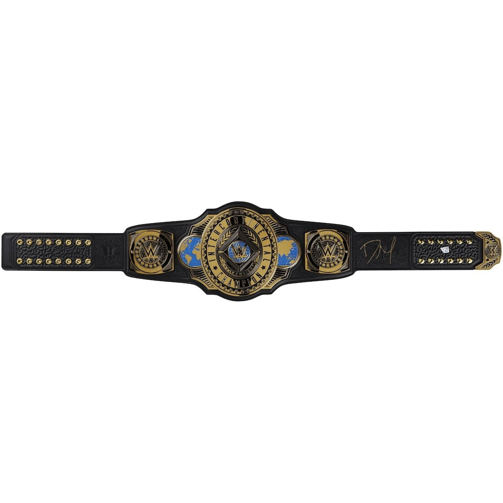 Dominik Mysterio WWE Autographed Intercontinental Championship Replica Title Belt