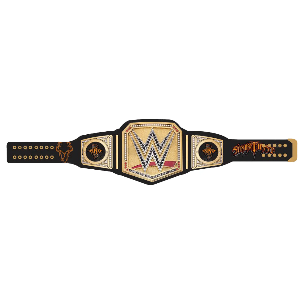 Randy Orton Strike First Signature Series Belt (Black Strap)