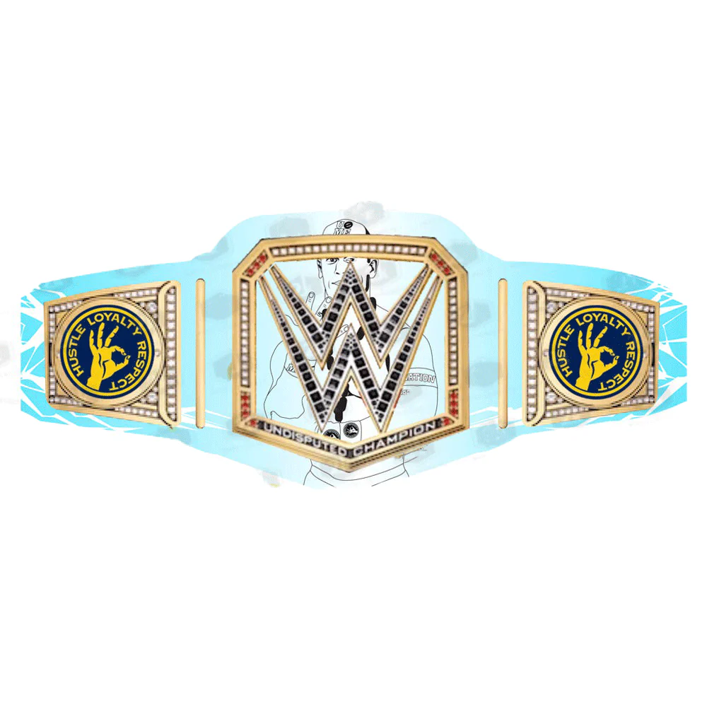 John Cena U Can’t See Me Blue Strap Belt – Signature Series Replica