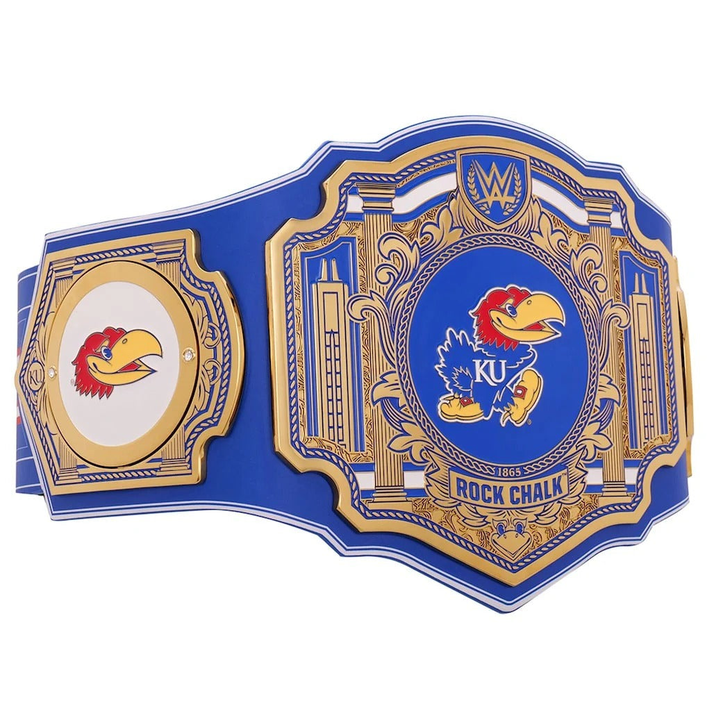 Kansas Jayhawks WWE Legacy Title Belt