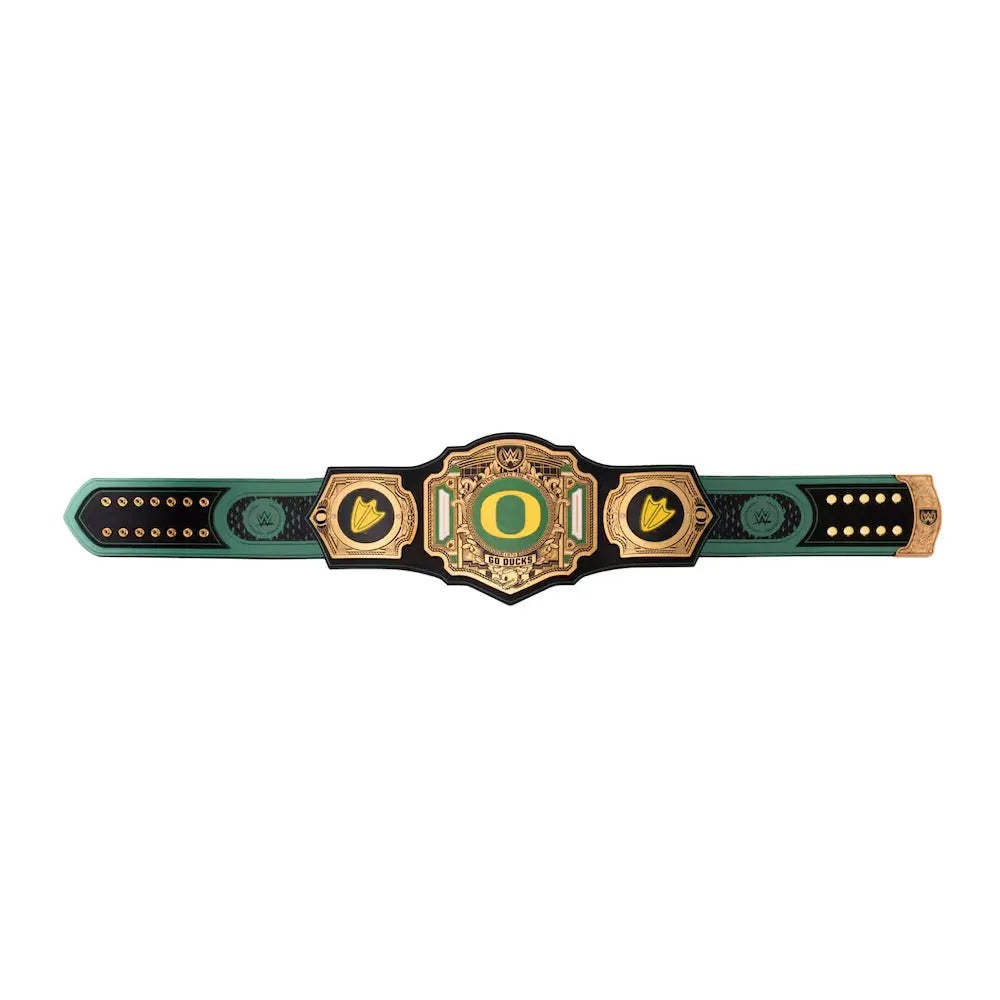 Oregon Ducks WWE Legacy Title Belt