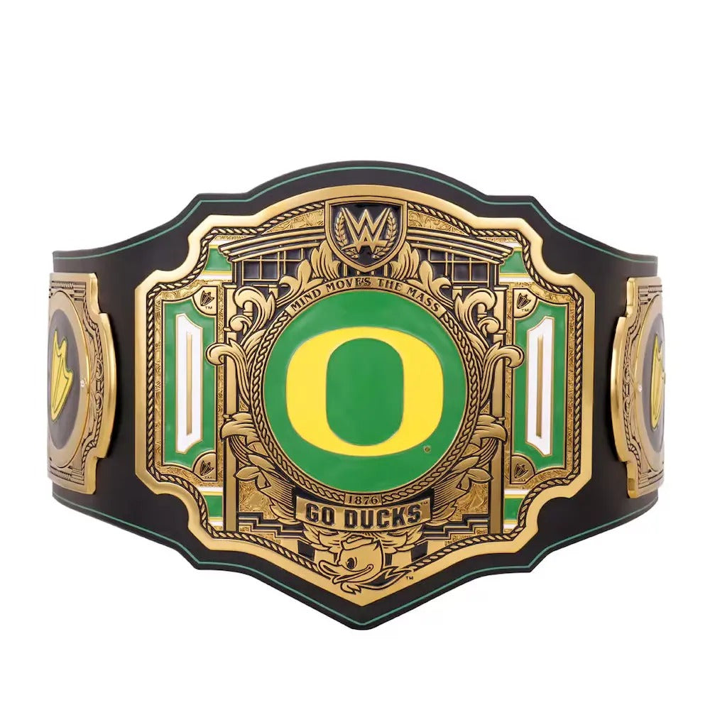 Oregon Ducks WWE Legacy Title Belt