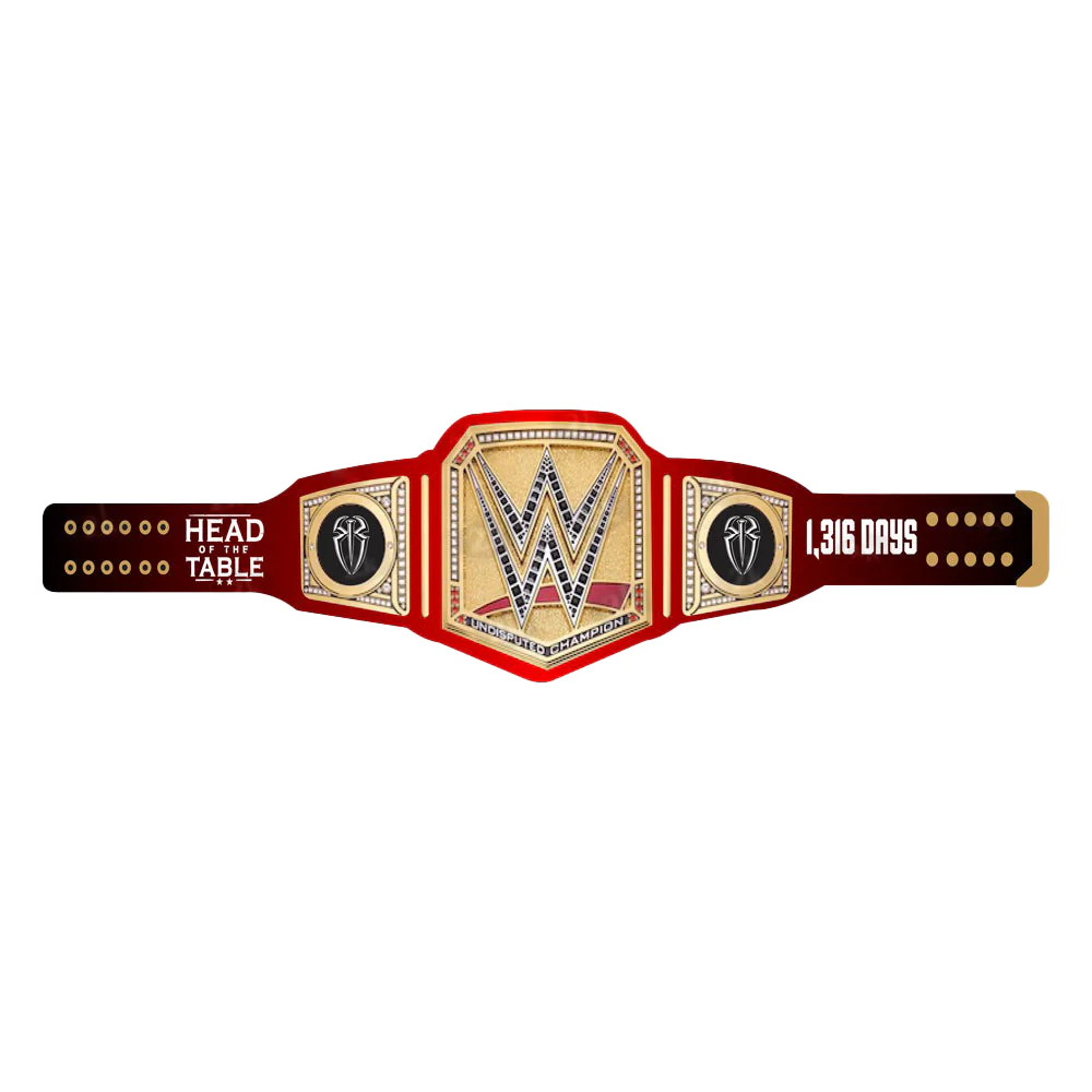 Roman Reigns 1,316 Day Signature Series Championship Belt