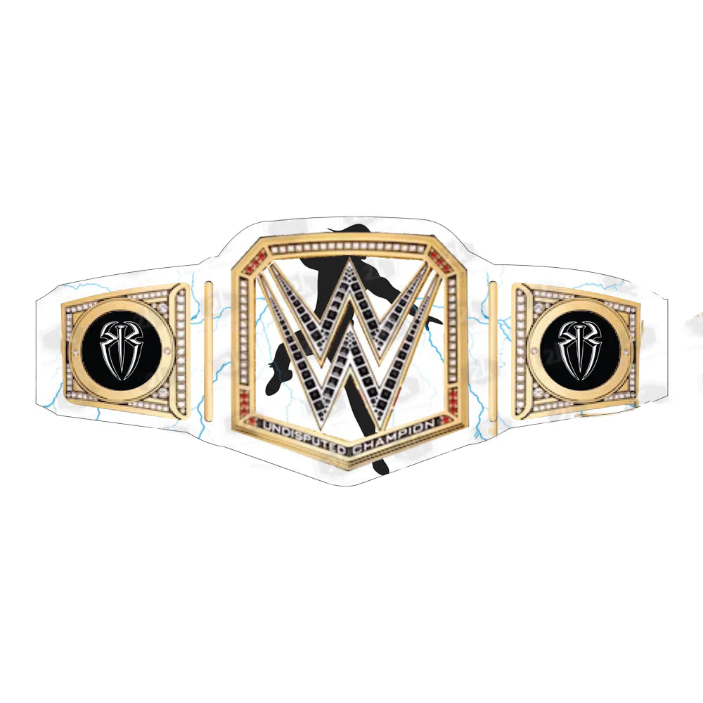 Roman Reigns The Super Man Punch Signature Championship Belt