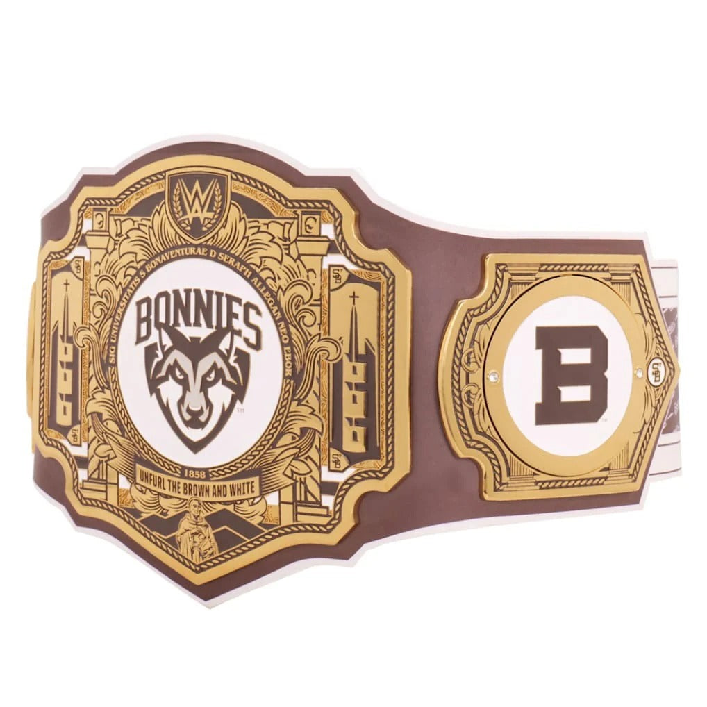 St. Bonaventure Bonnies WWE Legacy Title Belt
