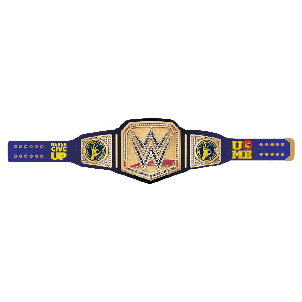 The Rock Final Boss Signature Series Championship Belt purple