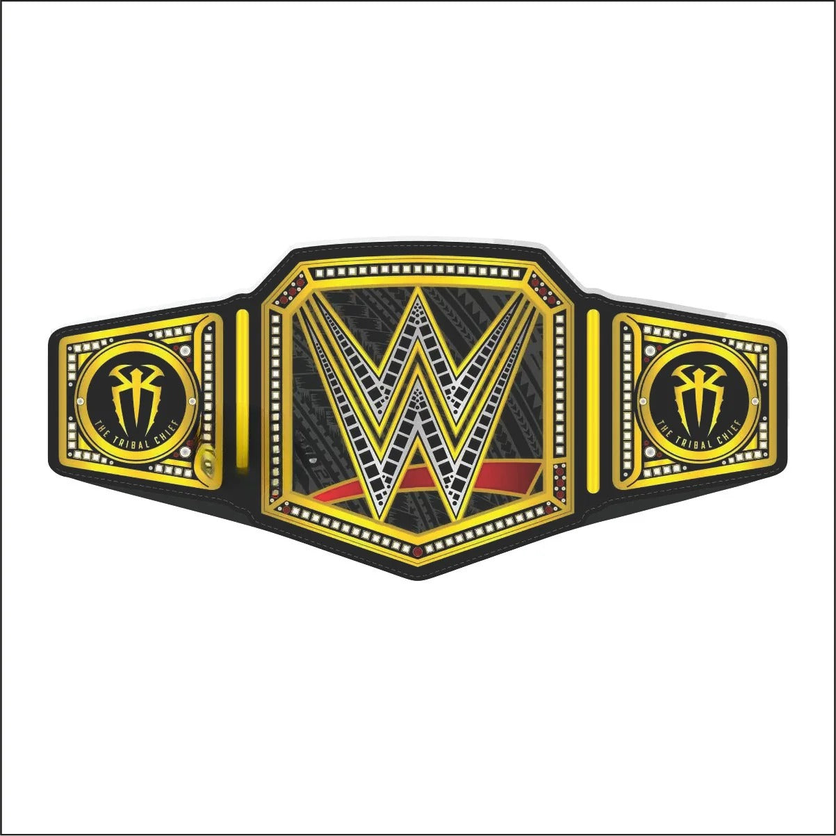 The Tribal Chief Roman Reigns Custom Championship Replica Title Belt