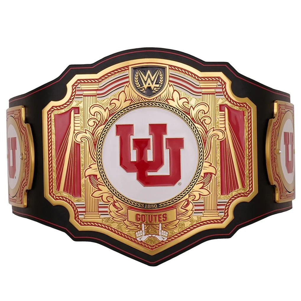 Utah Utes WWE Legacy Title Belt