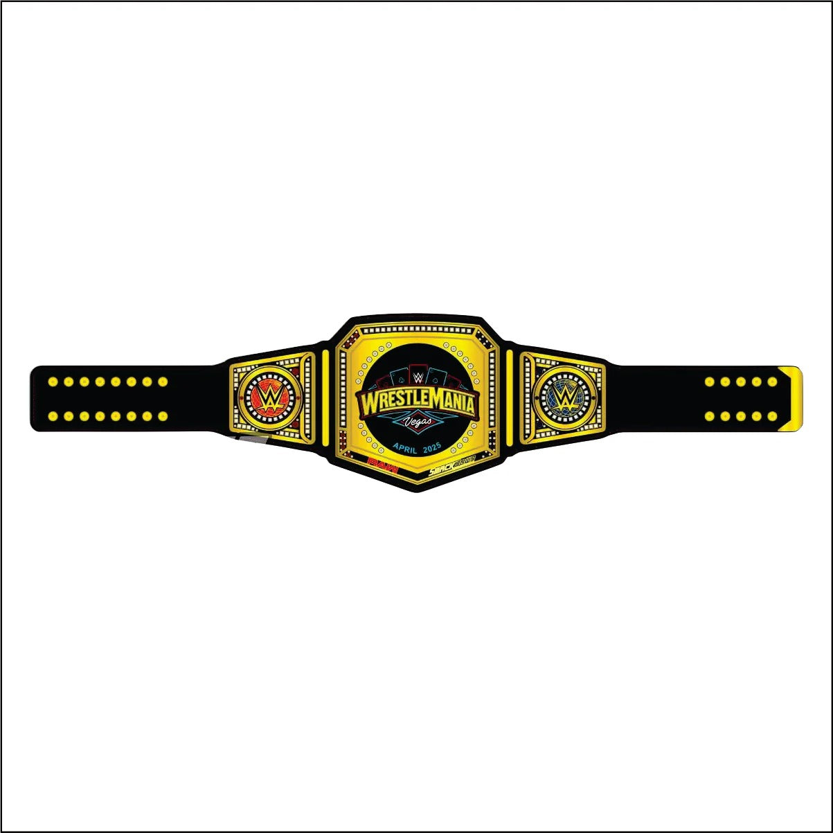 Wrestlemania Championship Replica Title Belt