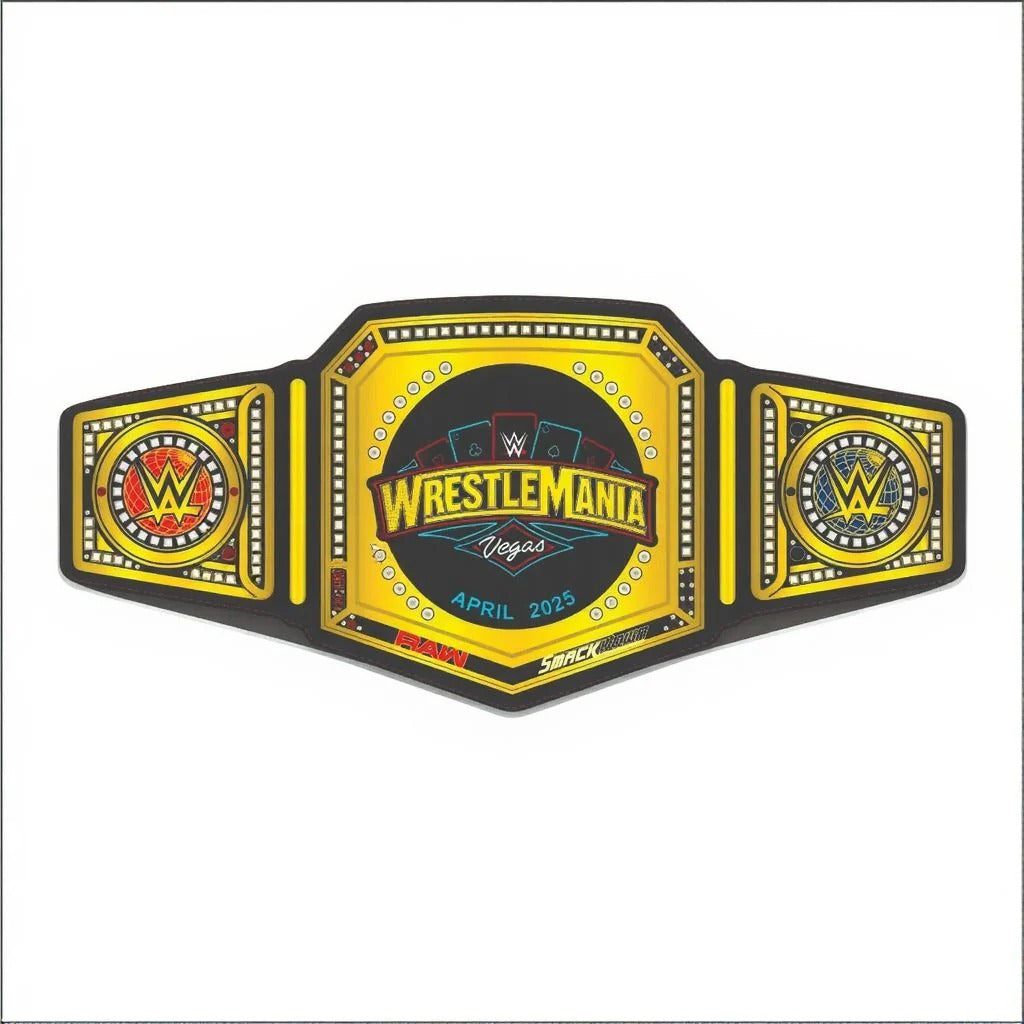 Wrestlemania Championship Replica Title Belt