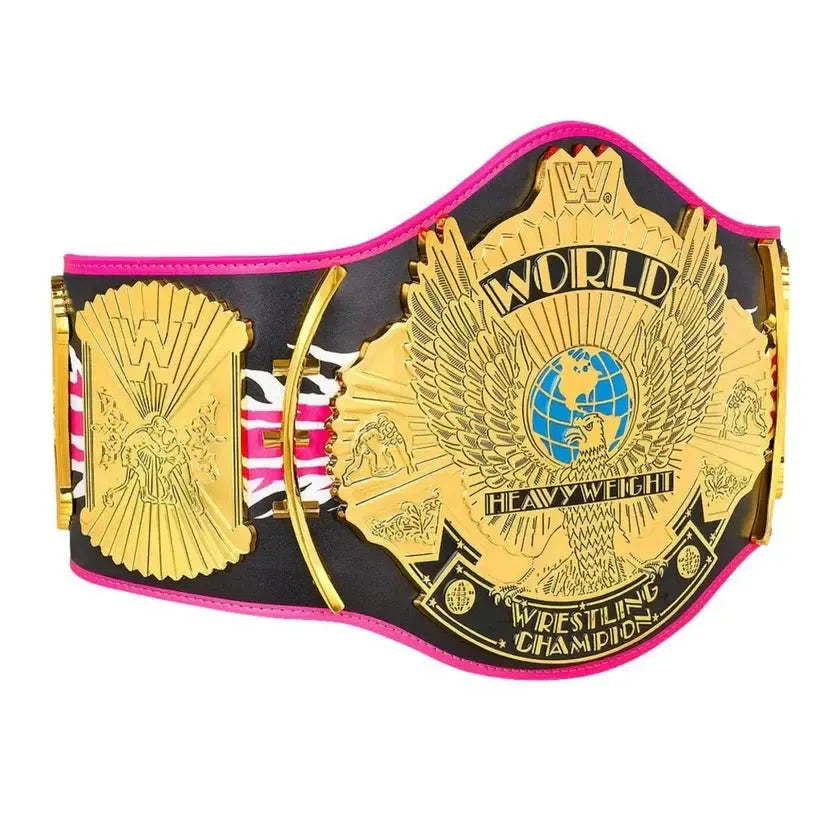 WWE Heavy Champion Bret Hart World Wide Wrestling Championship Belt ChampionshipBeltUS